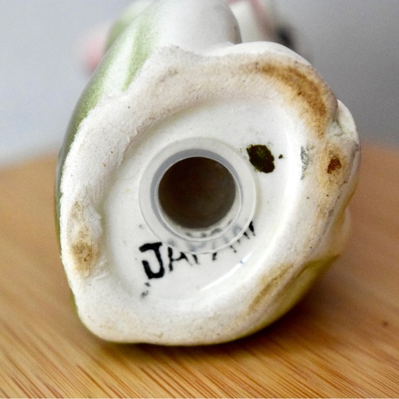 VINTAGE Antique Japan Anthropomorphic Salt & Pepper Shaker Set Kitch Collectible - Picture 11 of 14
